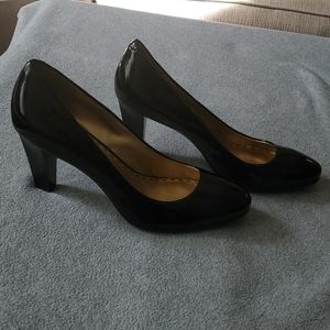 COACH patent leather heels
